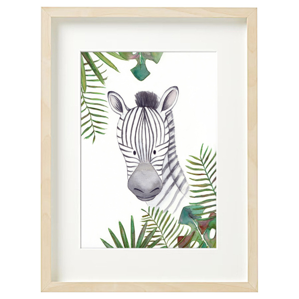 "Láminas infantiles" - Colección completa Animales de la Selva - Imagen 2