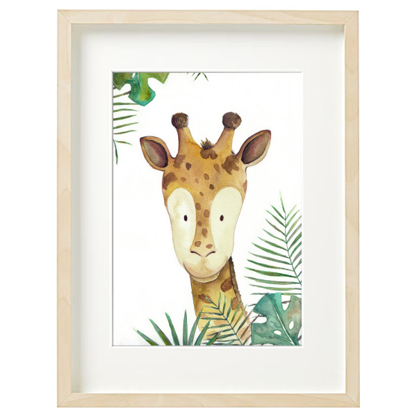 "Láminas infantiles" - Colección completa Animales de la Selva - Imagen 3